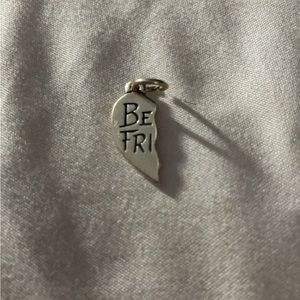 Just half of a best friends heart charm